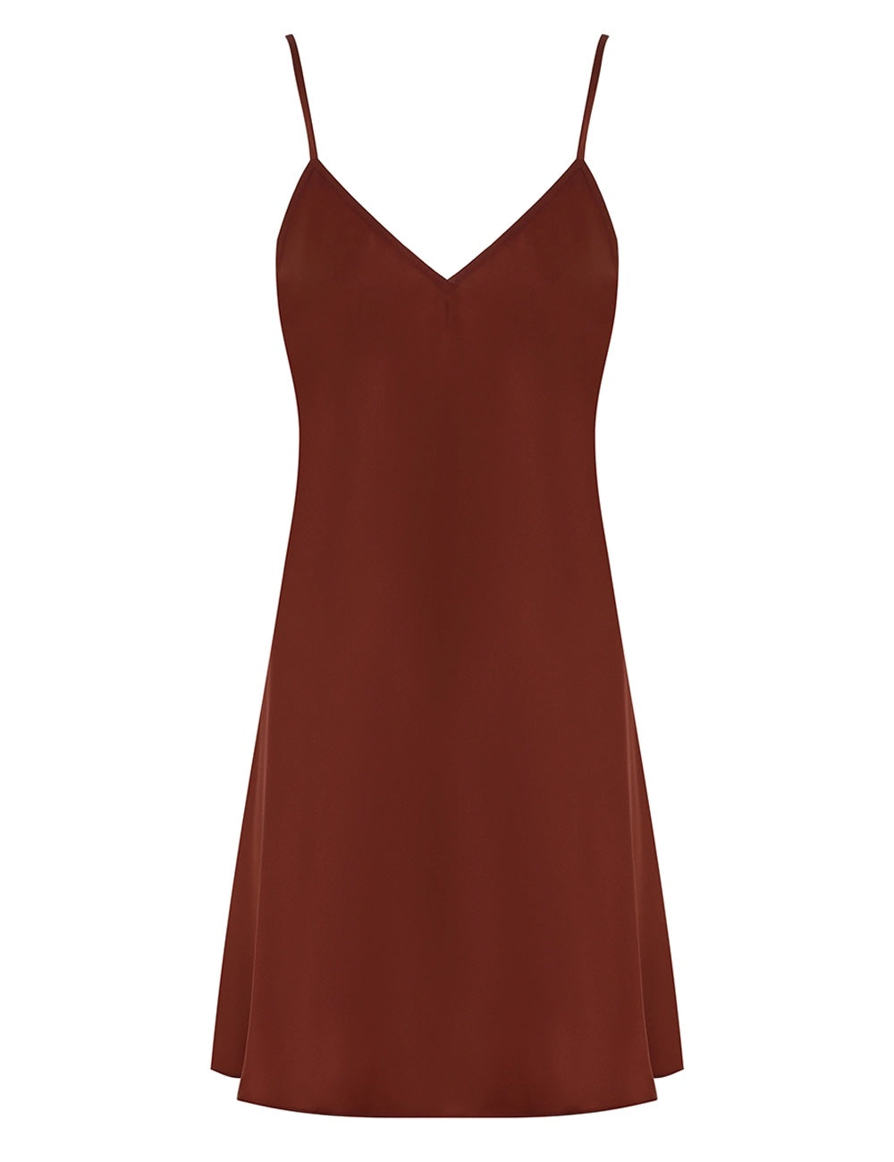 Pre-sell Illustration mini dress rust red cotton blend Chantilly lace V-neck self-tie long puff sleeves 2410009Zim