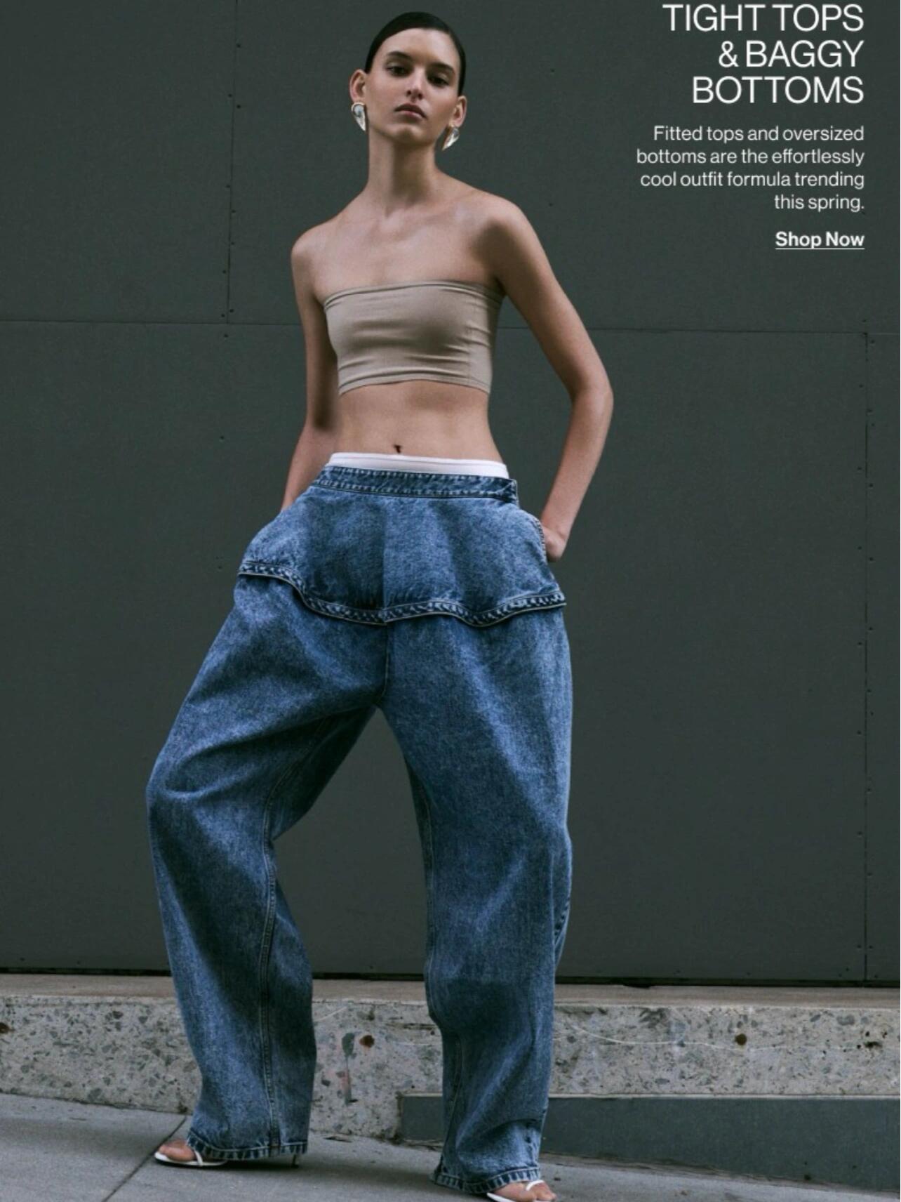 Alaia Jeans Side Button Fasten Buttom Ruffles Hips Denim Blue Cotton Pocket 2603001Alaia