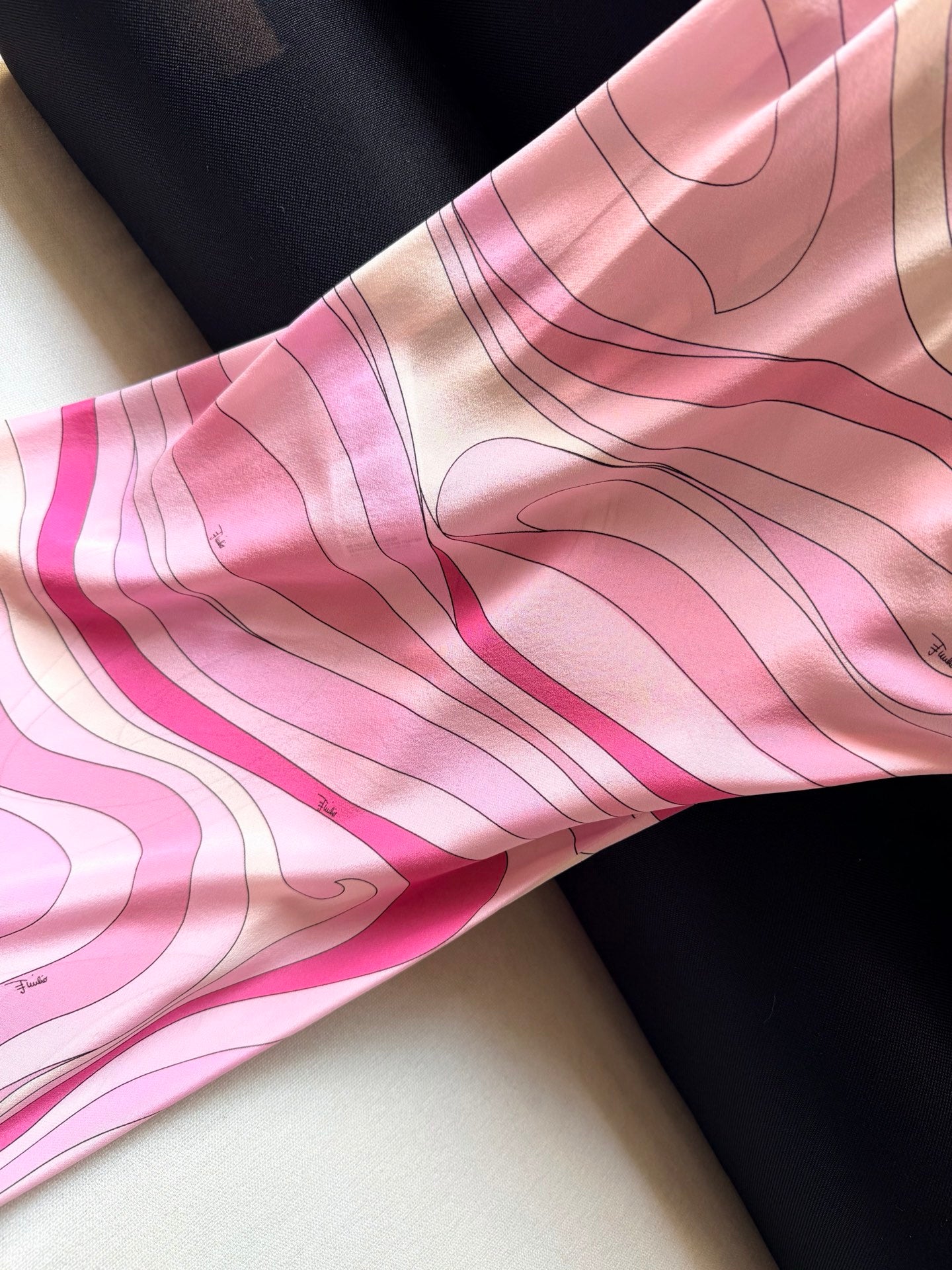 Pucci Women Pink Swirl Print 100% Silk Maxi Slip Dress Elegant Summer Holiday Outfit 2605025Pucci
