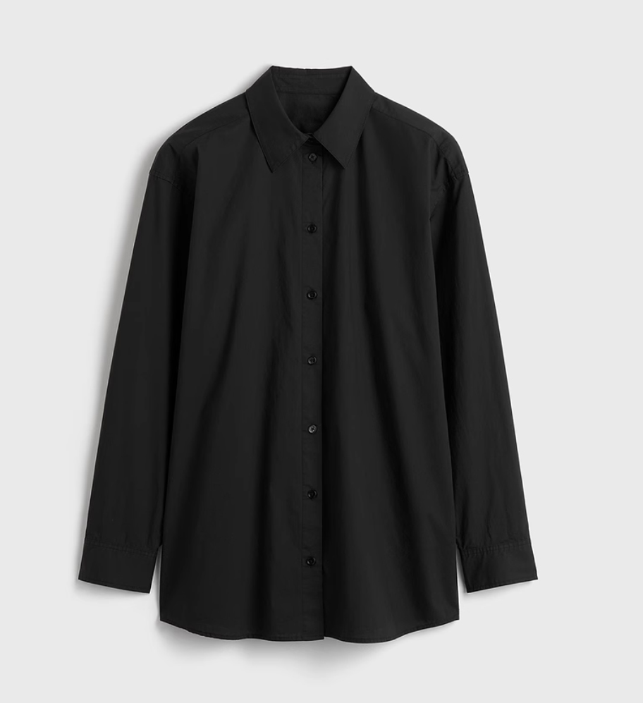 Toteme Women Oversized Button Down Shirt Minimalist Resort Wear for Summer Days  2609083TT