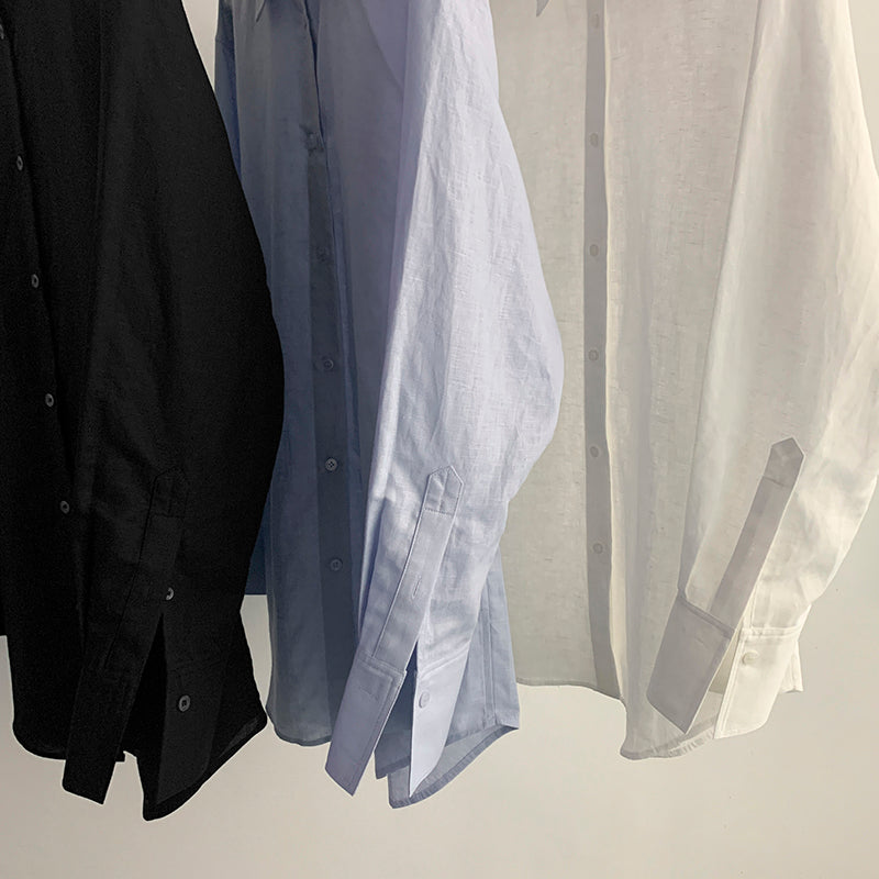 Toteme Women Oversized Button Down Shirt Minimalist Resort Wear for Summer Days  2609083TT